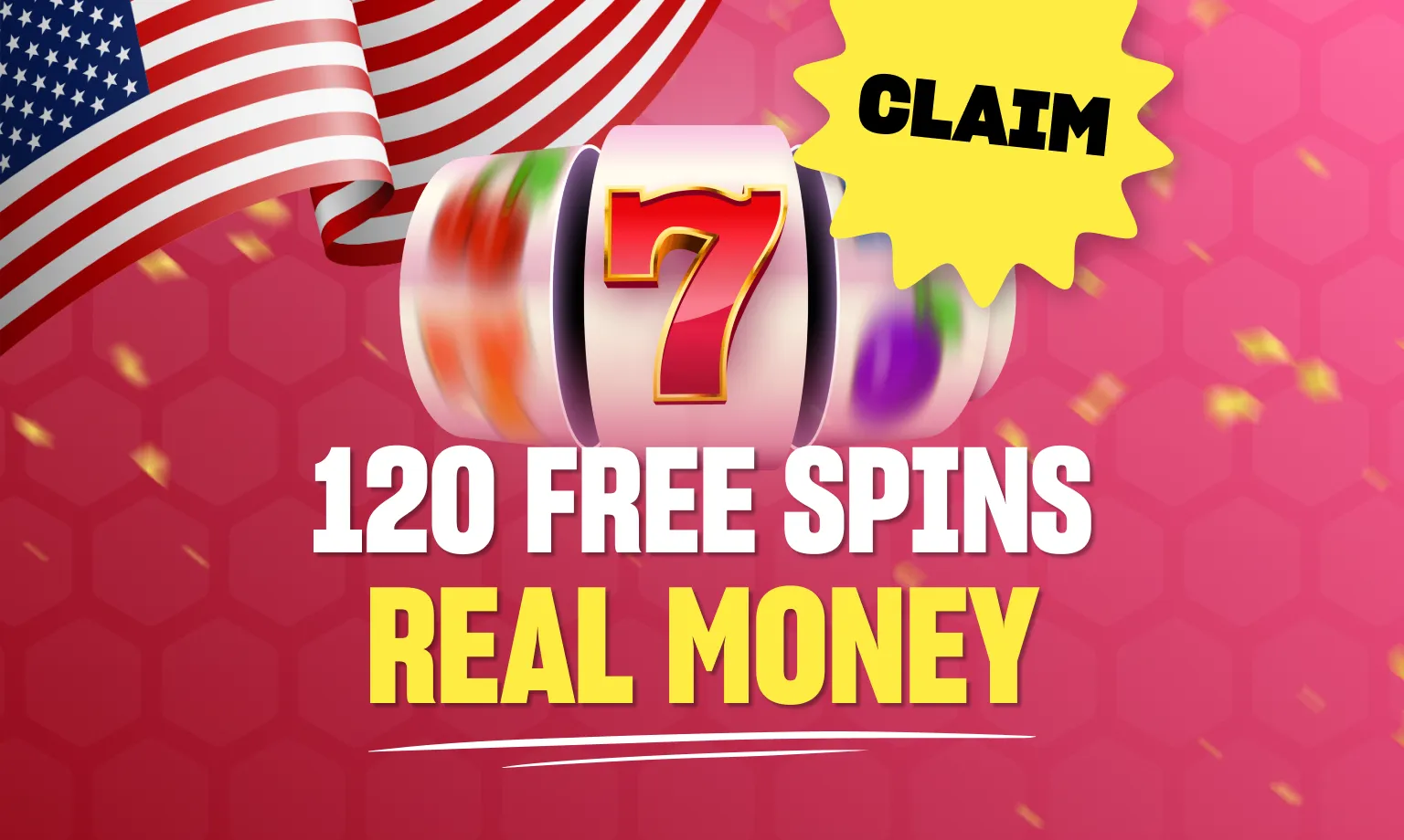 120 Free Spins for Real Money 🎖️ 20+ New Offers
